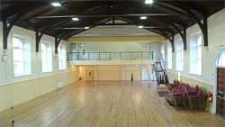 the main hall